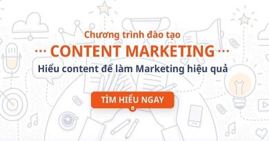 Combo Content Marketing - Hiểu Content để làm Marketing hiệu quả