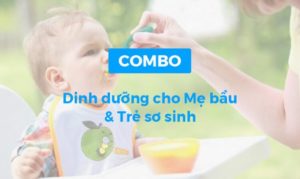Combo khóa học Dinh dưỡng cho mẹ bầu và trẻ sơ sinh