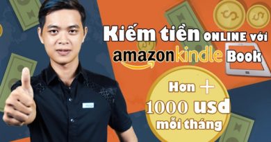 Kiếm tiền online với Amazon Kindle Book $ 1000 mỗi tháng