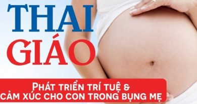 Thai giáo - Phát triển trí tuệ & cảm xúc cho con trong bụng mẹ