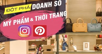 Đột phá doanh số thời trang mỹ phẩm với Instagram - Pinterest