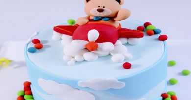 Chinh phục Fondant: Dựng mẫu bánh Gấu lái máy bay cho bé trai