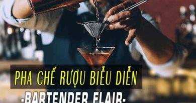 Pha chế rượu biễu diễn-Bartender Flair