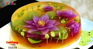 Làm bánh thạch rau câu 3D với 10 loại hoa tuyệt đẹp