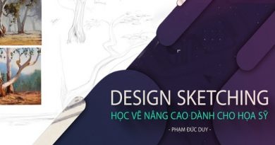 Design Sketching - Học vẽ nâng cao dành cho họa sỹ
