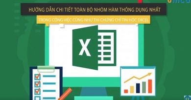 Trở thành chuyên gia Excel qua hơn 100 chuyên đề