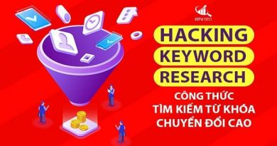 Bộ video hacking keyword research